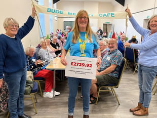 Memory Café celebrates 15th anniversary with impressive donation