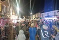 Festive spirit shines at lights switch on