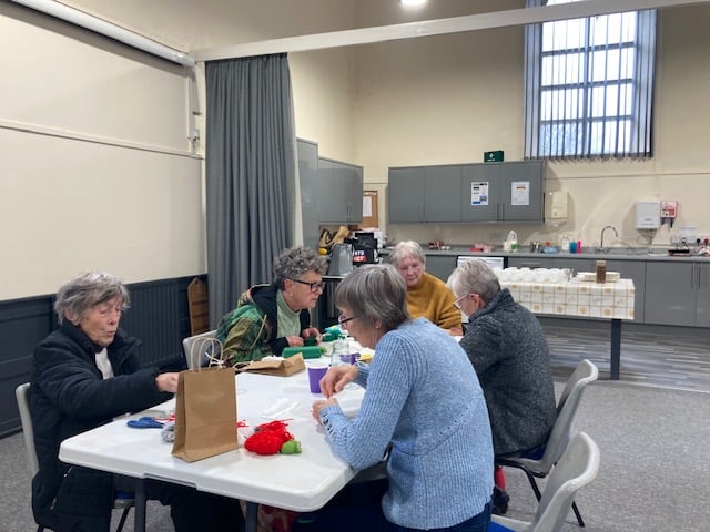 Members of Marhamchurch WI enjoyed an afternoon crafting recently