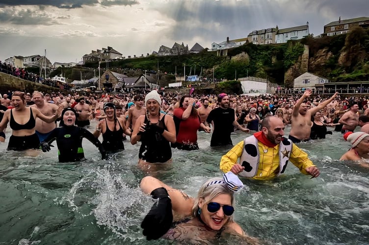 The annual Dip for CLIC will be held on January 1