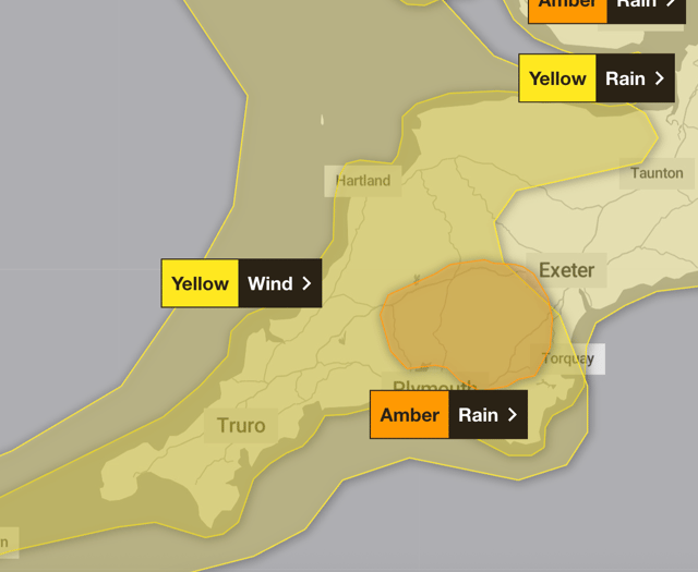 Storm Bram named as Met Office warn of heavy rain and strong winds