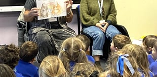 Author and artist inspire students 