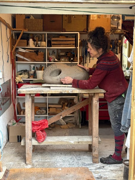 Hannah Hartwell creates sculptures for Darren Hawkes Lady Garden Foundation Garden which will be showcased at the 2026 RHS Chelsea Flower Show