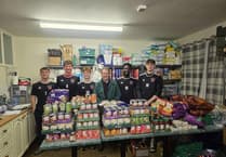 Local Football Club scores big for Callington Foodbank