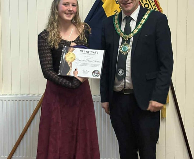 Mayor celebrates army cadet awards