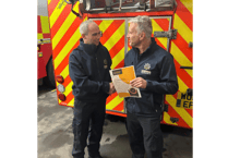 Bodmin firefighter celebrates 10 years of saving lives