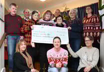 Camelford's Conservative Club presents cheques to community groups