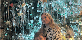 Festive family photo claims prize in festive competition