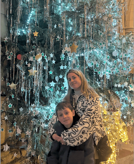 Festive family photo claims prize in festive competition