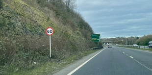 A38 drivers told to slow down as new speed limit takes effect