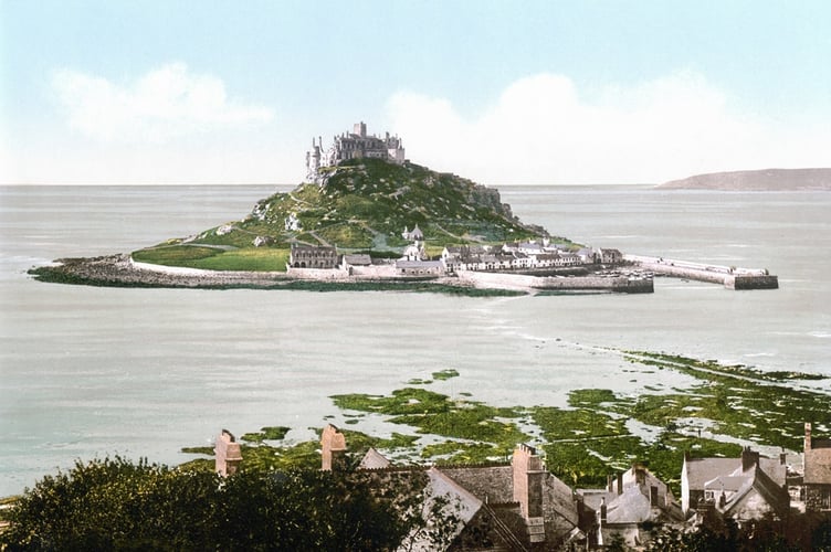 St Michael's Mount in 1900