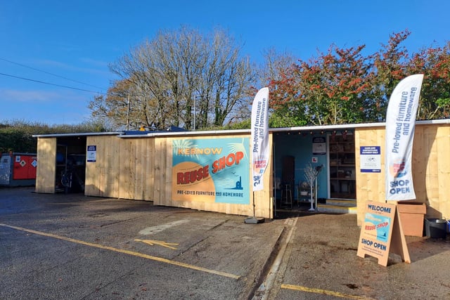 Cornwall Reuse shops celebrate major waste-saving success