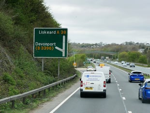 National Highways issues delay warning for A38