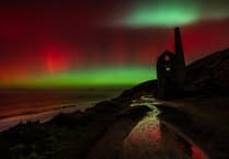 Solar storm brings Northern Lights to Cornwall