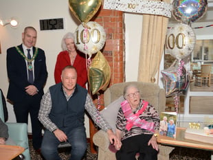Celebrations for Ruby as she turns 100