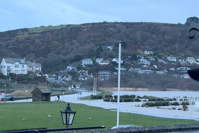 Flood warnings remain in place across Cornwall 