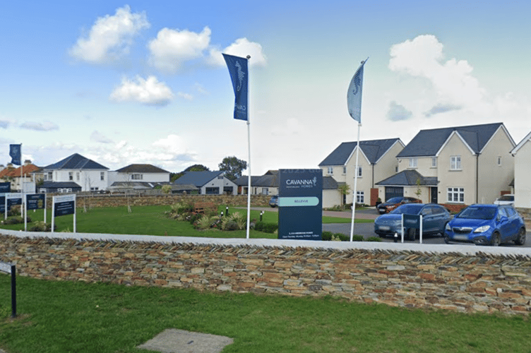 The entrance to the development on Stratton Road in Bude. (Picture: Google)