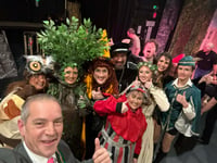 Mayor doffs cap to successful HATS pantomime 