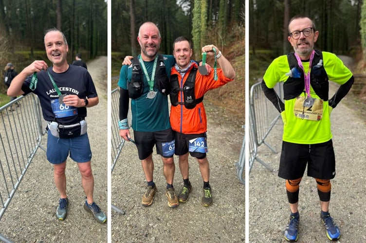 Peter McAughey, Nick Smith and David Thomson.