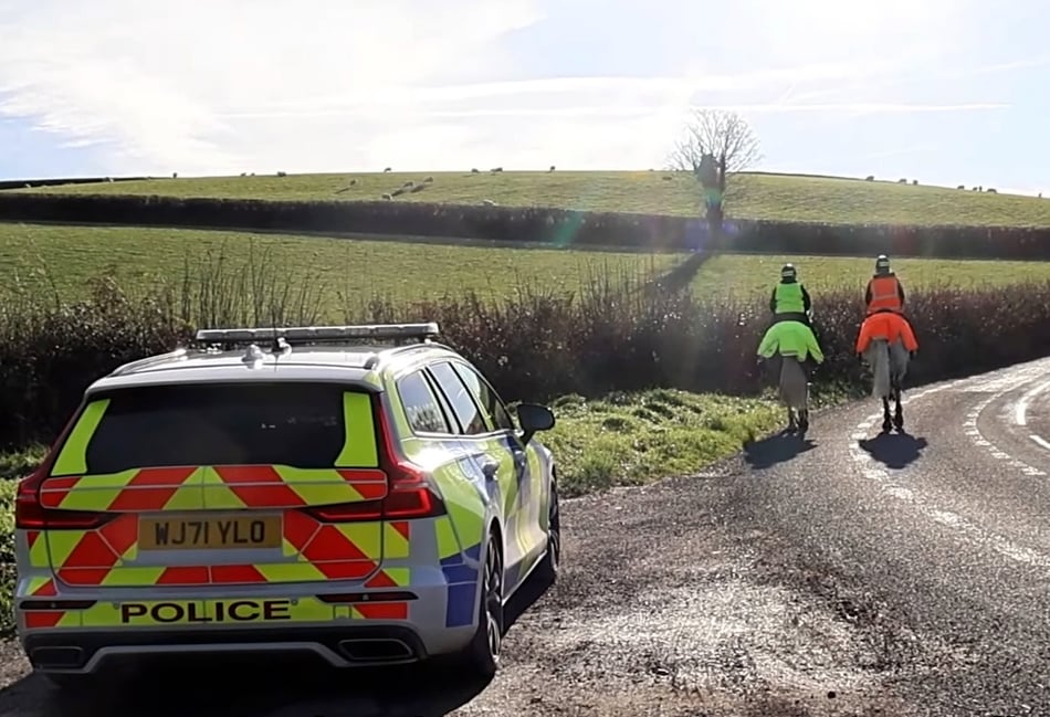 Police shine spotlight on horse road safety