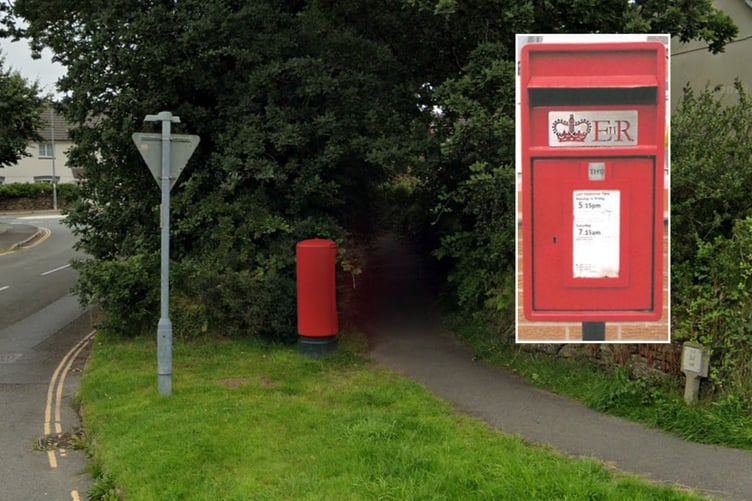 Stourscombe Post Box Replacement