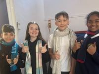 Scarves mark Children's Mental Health Week