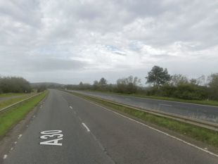 One taken to hospital with serious injuries following A30 crash
