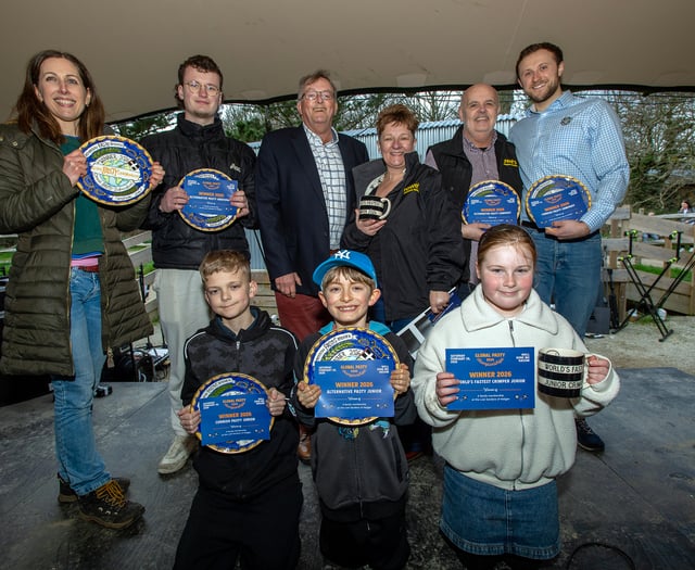 Oggy oggy oggy! for new pasty championships