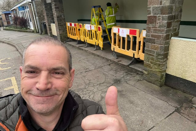 Mayor's delight as bus stop given new lease of life