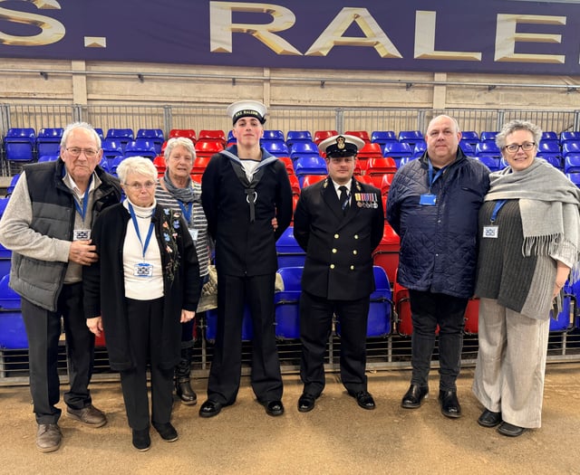 Cornish teenager fulfils childhood dream at HMS Raleigh