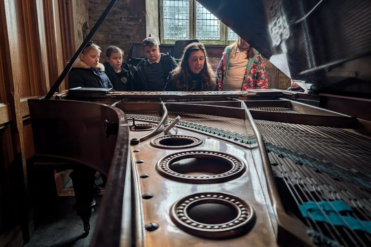 Pianist Yulia Chaplin visits St Stephen's Launceston