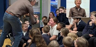 Students stunned by author visit for World Book Day