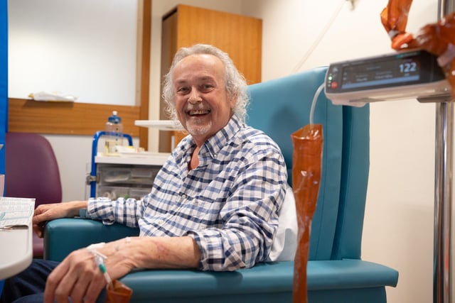 Man becomes first in UK to try life saving treatment
