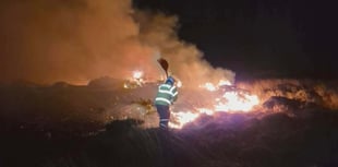 Arson suspected after fire crews battle multiple gorse fires