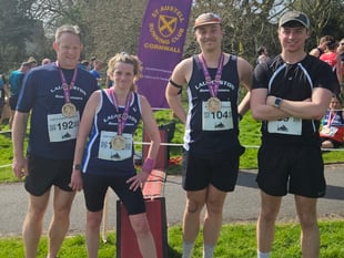 Launceston quartet shine at the St Austell Skyline 10