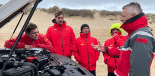 RNLI lifeguard service marks 25th anniversary 