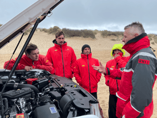 RNLI lifeguard service marks 25th anniversary 