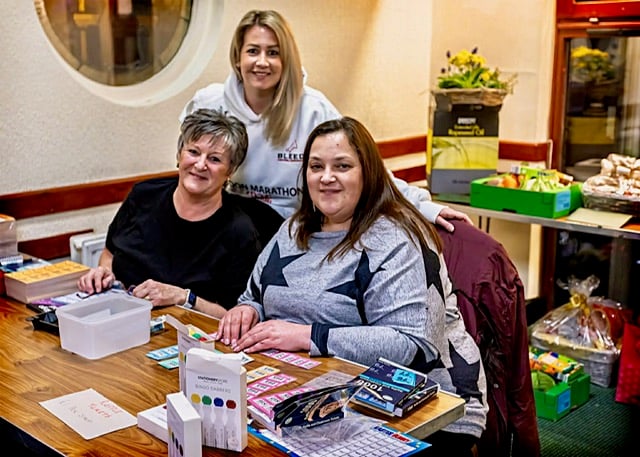 Bingo event raises thousands to go towards marathon effort