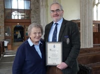 High Sheriff of Cornwall awards residents for community service