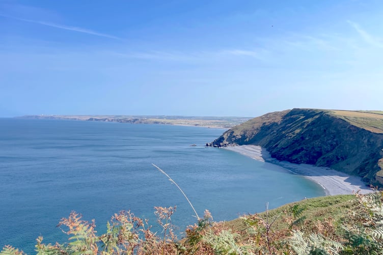 The beach at Millook in North Cornwall, with Widemouth Bay away in the background. (Picture: Andrew Townsend)