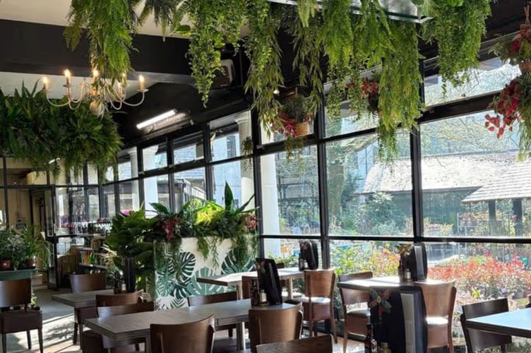 The Garden Room Café offers a modern makeover designed to welcome shoppers back for a bite to eat