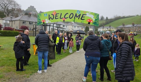 Mayor officially reopens renovated park 
