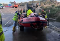 Two rescued in Bude after being stranded by rising tides