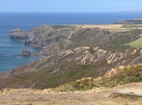 Amazing views from highest cliff in the county
