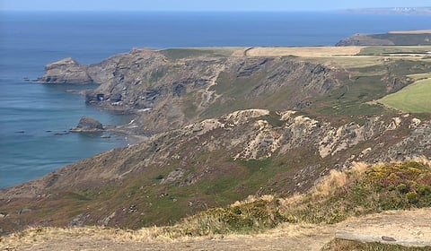 Amazing views from highest cliff in the county
