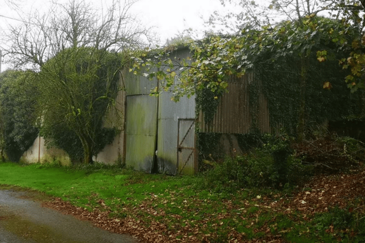 The barn at Higher Carblake, near Cardinham that could be converted. (Picture: Cornwall Council)