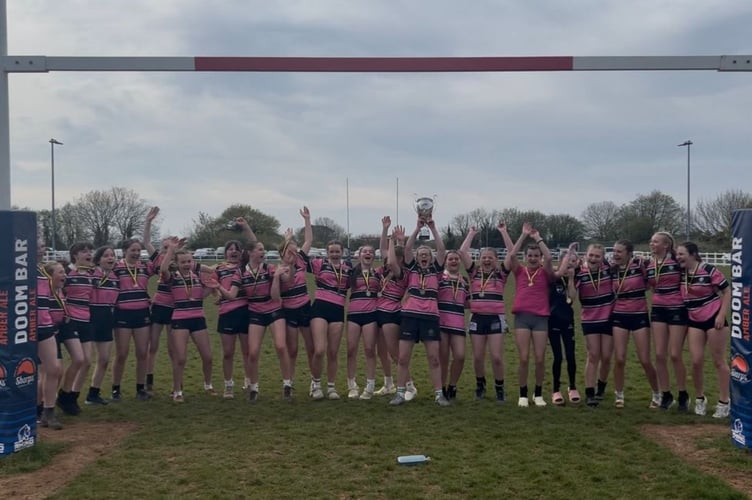 Launceston under 14s girls.