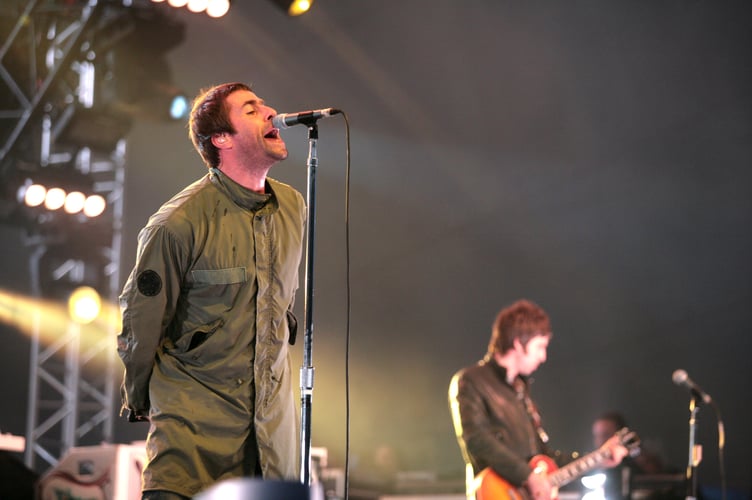Oasis played a historic, sold-out Eden Session at the Eden Project in July 2009