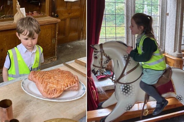 Pupils travel back in time with Lanhydrock visit