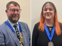 Council welcome new mayor and deputy following election